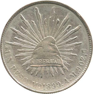 1 песо 1899 года